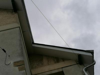 Toiture 60*30 suivi de pose de sous face P. V. C